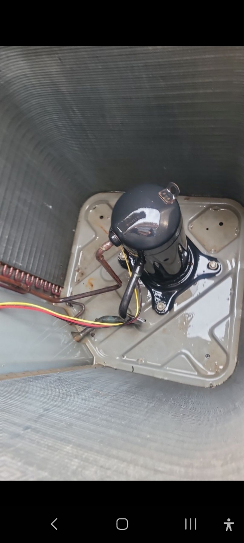 Marietta, GA - Performed AC Maintenance Main on 2 Lennox Condensing Units and chemically washed condenser coils and removed all debris from bottom of condensing Units  with Family Plan. Marietta