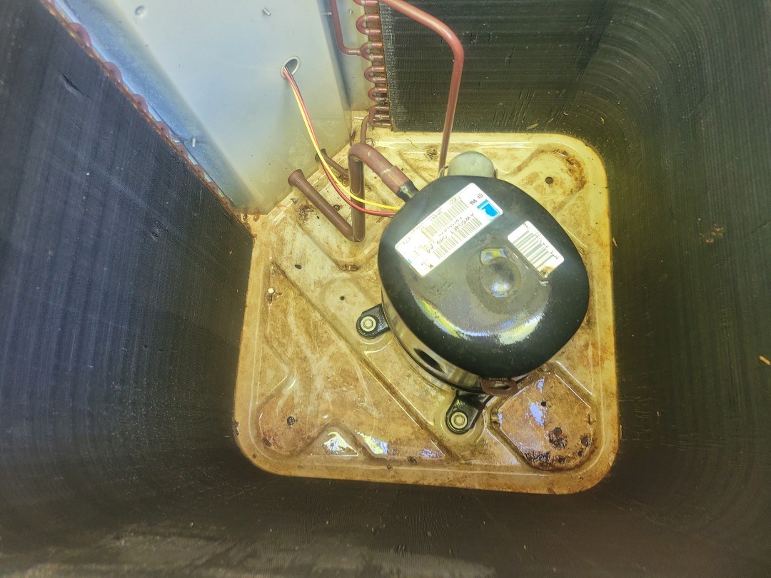 Marietta, GA - Performed AC Maintenance on a Lennox, Trane and Goodman Condensing Units and removed all debris from bottom of condensing Units.  Marietta