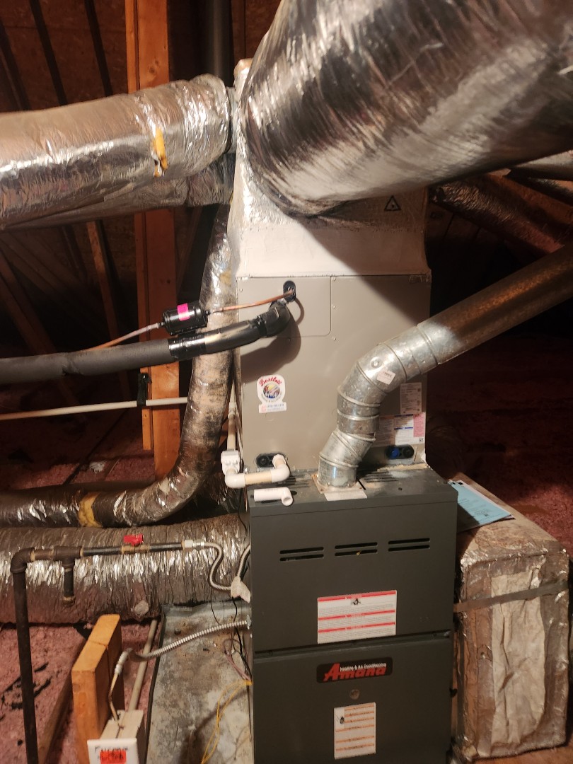 Marietta, GA - Installed new Carrier High Efficiency cooling system 