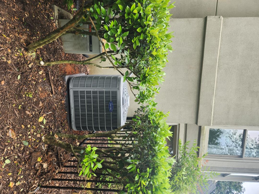 Marietta, GA - Installed new Carrier High Efficiency cooling system 