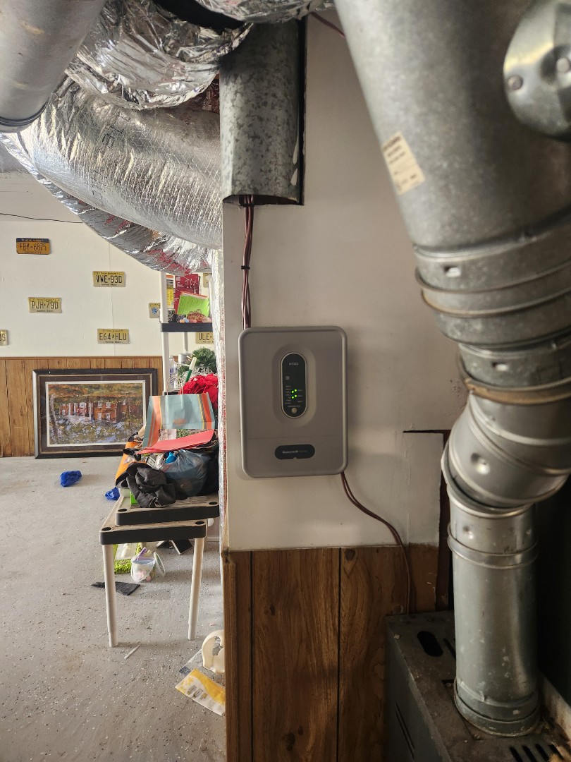 Marietta, GA - installed new Honeywell zone system 