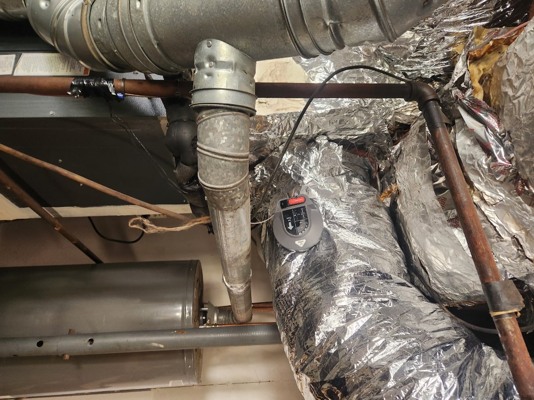 Marietta, GA - installed new Honeywell zone system 