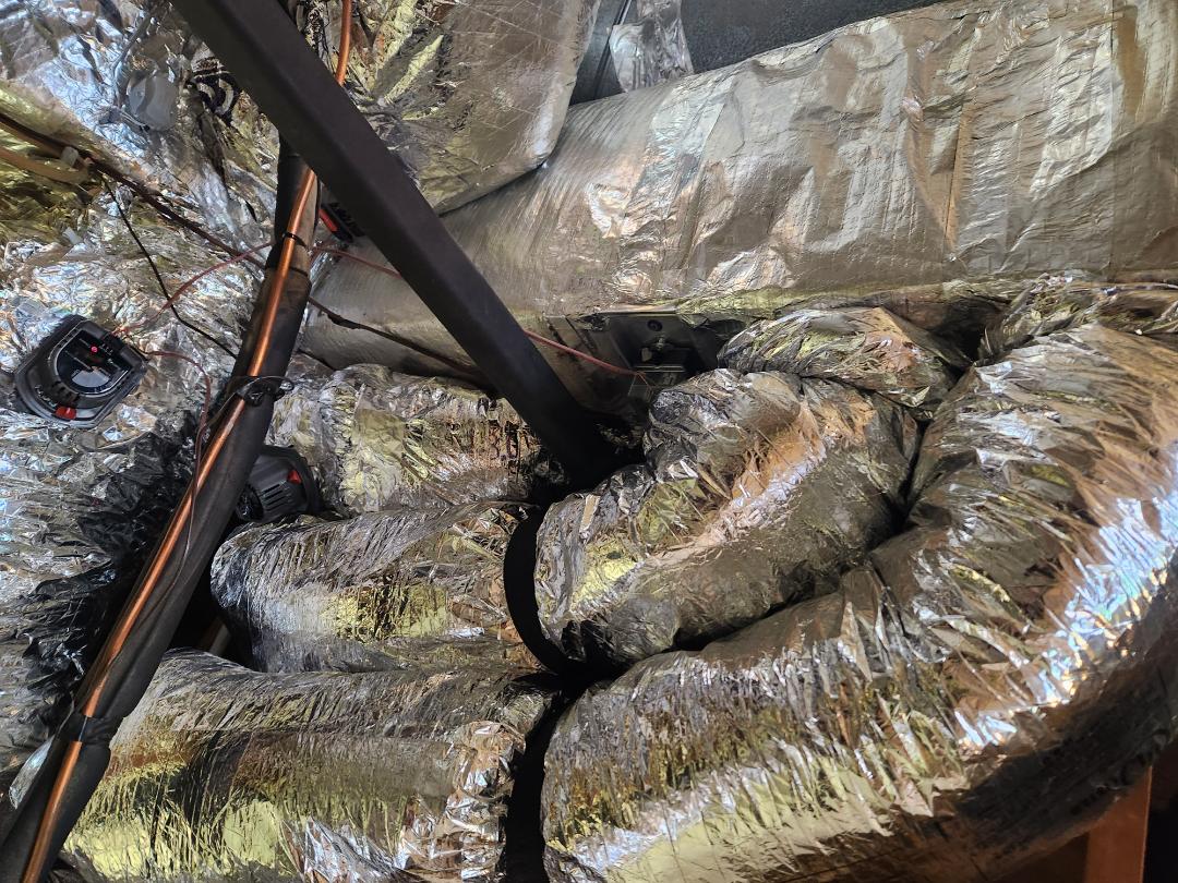 Marietta, GA - installed new Honeywell zone system and added ductwork for basement 