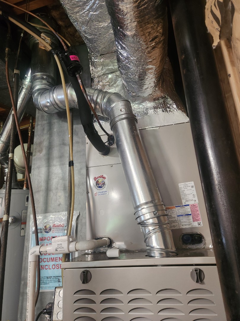 Marietta, GA - installed new Carrier High Efficiency system with Aprilaire media filter 
