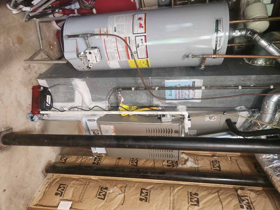 Marietta, GA - installed new Carrier High Efficiency system with Aprilaire media filter 