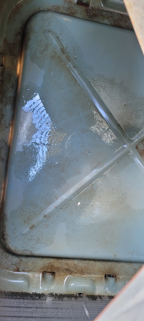 Dallas, GA - Performed AC Maintenance 2 Rheem Condensing Units and removed all debris from bottom of condensing Units.  Dallas