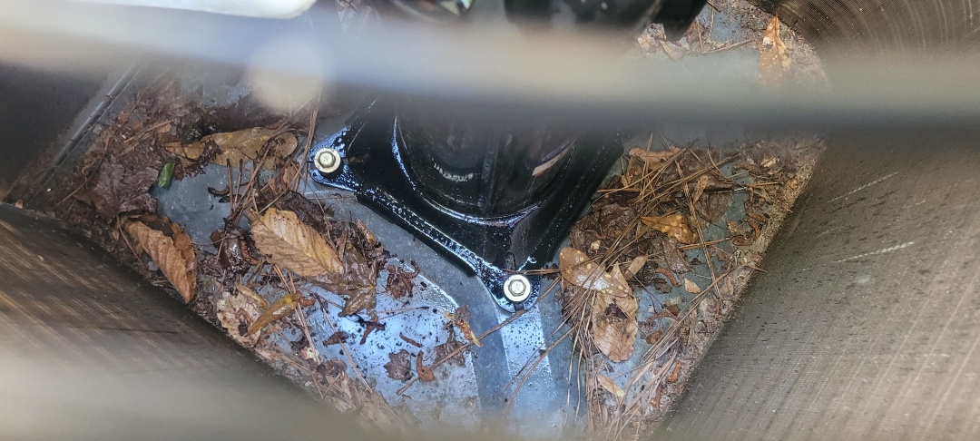 Kennesaw, GA - Performed AC Maintenance on a Rheem Condensing Unit and removed all debris from bottom of condensing unit.  