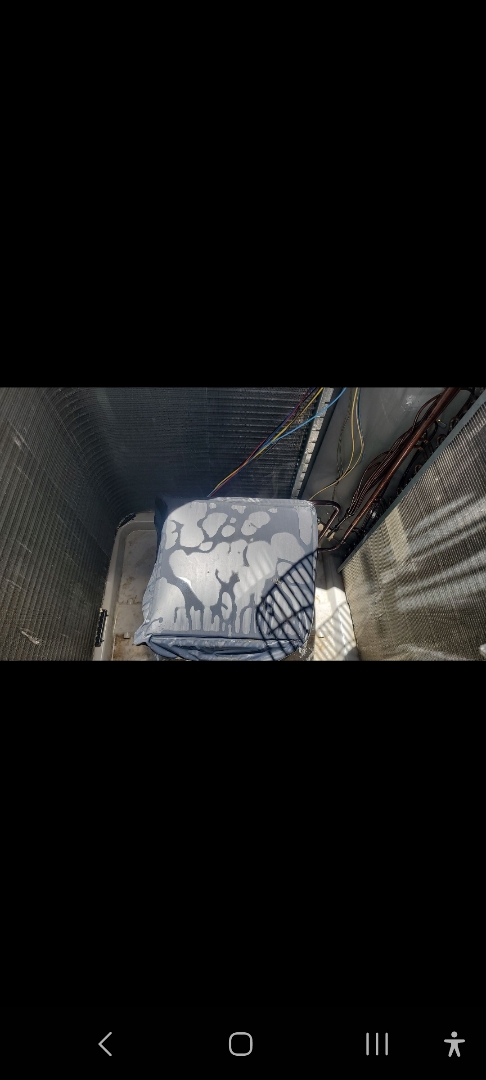 Kennesaw, GA - Performed AC Maintenance on 2 High Efficiency Carrier Infinity Condensing Units and removed all debris from bottom of condensing Units.  Acworth 