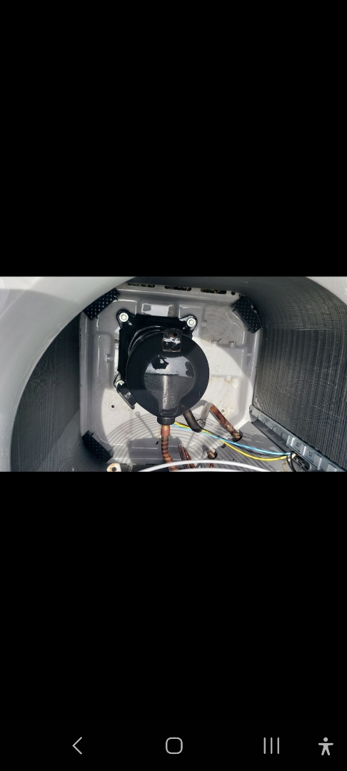 Marietta, GA - Performed AC Maintenance on 2 Carrier Condensing Units and removed all debris from bottom of condensing Units.  Marietta 