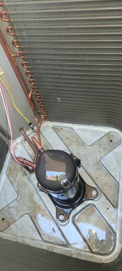 Marietta, GA - Performed AC Maintenance on 2 Lennox Condensing Units and removed all debris from bottom of condensing Units.  Marietta 