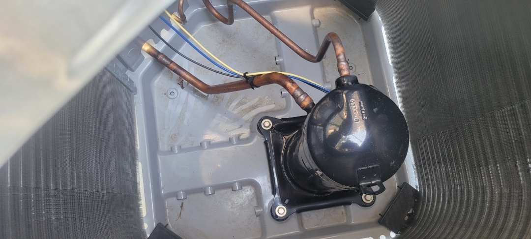 Marietta, GA - Performed AC Maintenance on 2 Carrier Condensing Units and removed all debris from bottom of condensing Units.  Marietta 