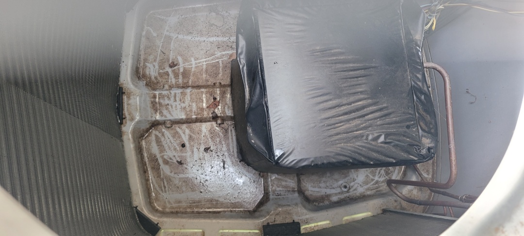 Marietta, GA - Performed AC Maintenance on 2 Carrier Infinity Condensing Units and removed all debris from bottom of units. Marietta 