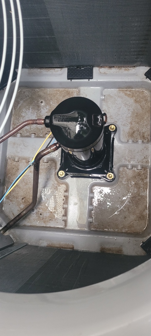 Marietta, GA - Performed AC Maintenance Main on Carrier and Lennox Condensing Units and removed all debris from bottom of condensing Units. Marietta 