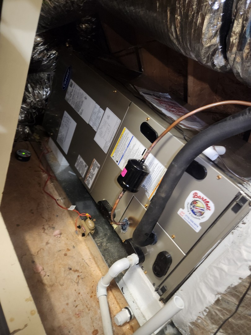 Marietta, GA - installed new Carrier High Efficiency Heatpump system 5