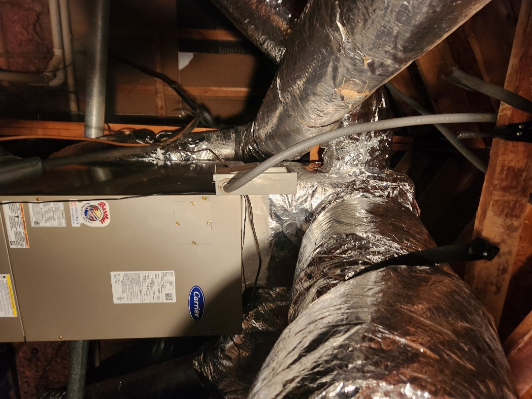 Smyrna, GA - Installed new supply air plunm for upstairs system 