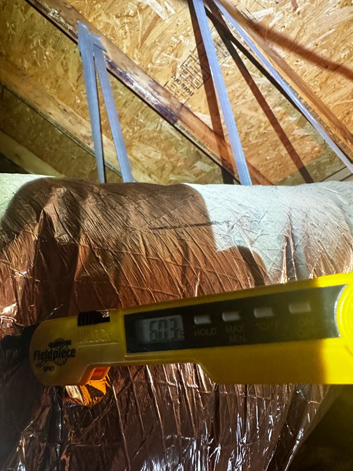 Marietta, GA - Replaced existing evaporator coil serving the upstairs. Pressure tested system and charged with 410A refrigerant. Washed condenser coil. Checked Delta T. System is cooling as needed. Thank you for choosing Bartlett heating and cooling. 