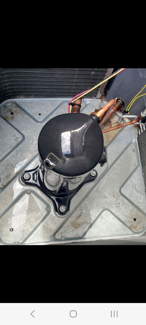 Marietta, GA - Performed AC Maintenance on a Lennox Condensing Unit with zoning and removed all debris from bottom of condensing unit.  Marietta