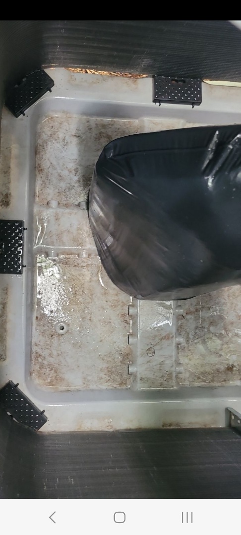 Smyrna, GA - Performed AC Maintenance on 3 Carrier Infinity Condensing Units and removed all debris from bottom of condensing Units . Smyrna 