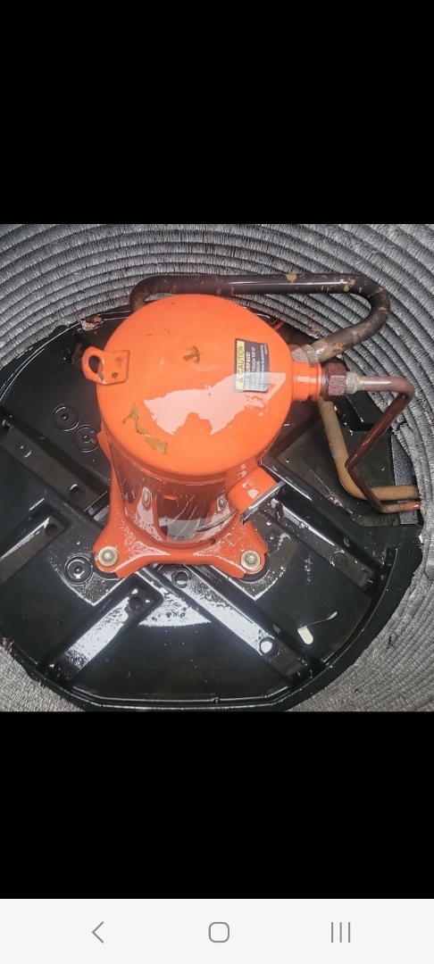 Marietta, GA - Performed AC Maintenance on a Trane Condensing Unit and removed all debris from bottom of condensing unit.  Marietta 