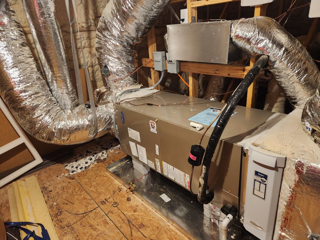 Mableton, GA - Installed new Carrier Infinity high efficiency system with Carrier Infinity Mytouch WIFI Thermostat and Infinity zone system 