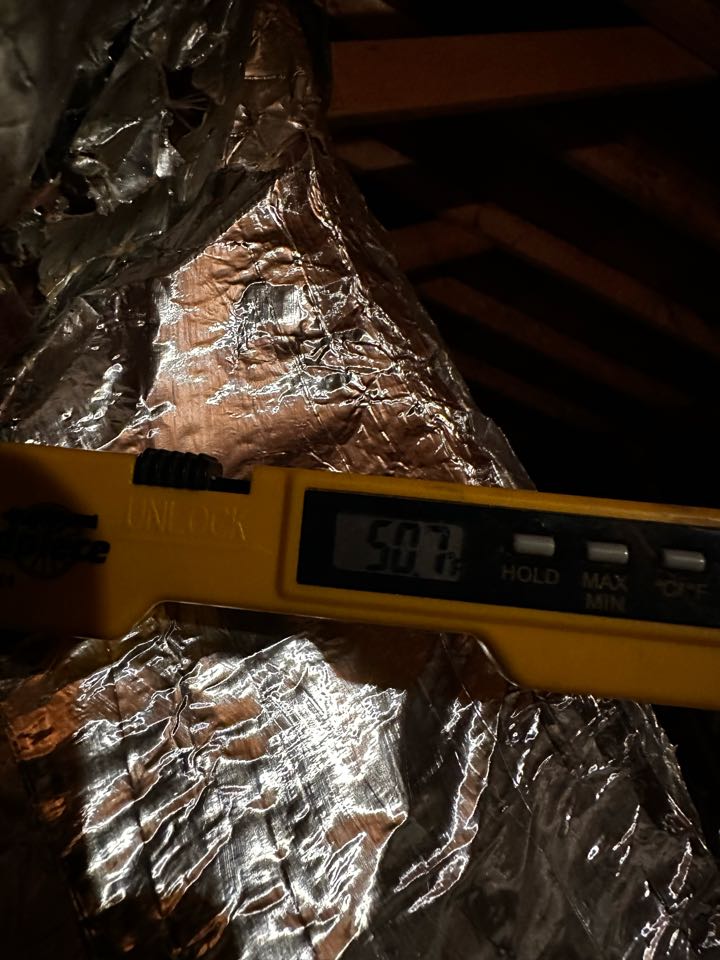 Marietta, GA - Replaced existing mechanical system serving the upstairs. Increased return duct to spare bedroom from 8 inch to 10 inch. Installed new Aprilaire filter rack. Tested heat. Charged air conditioner with 410A refrigerant and checked Delta T. System is working as needed. 
