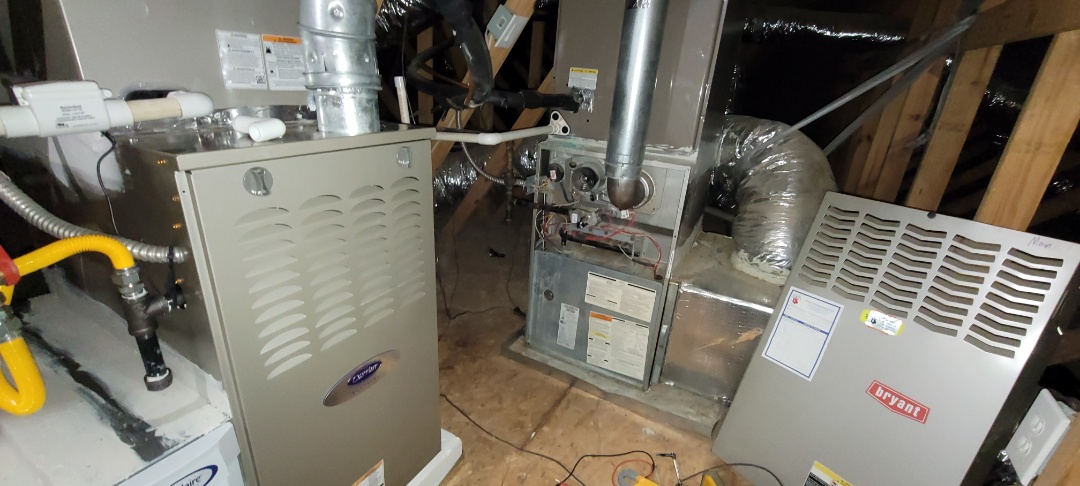 Marietta, GA - Performed Heat Maintenance on a Carrier and a Bryant Furnaces. Marietta 