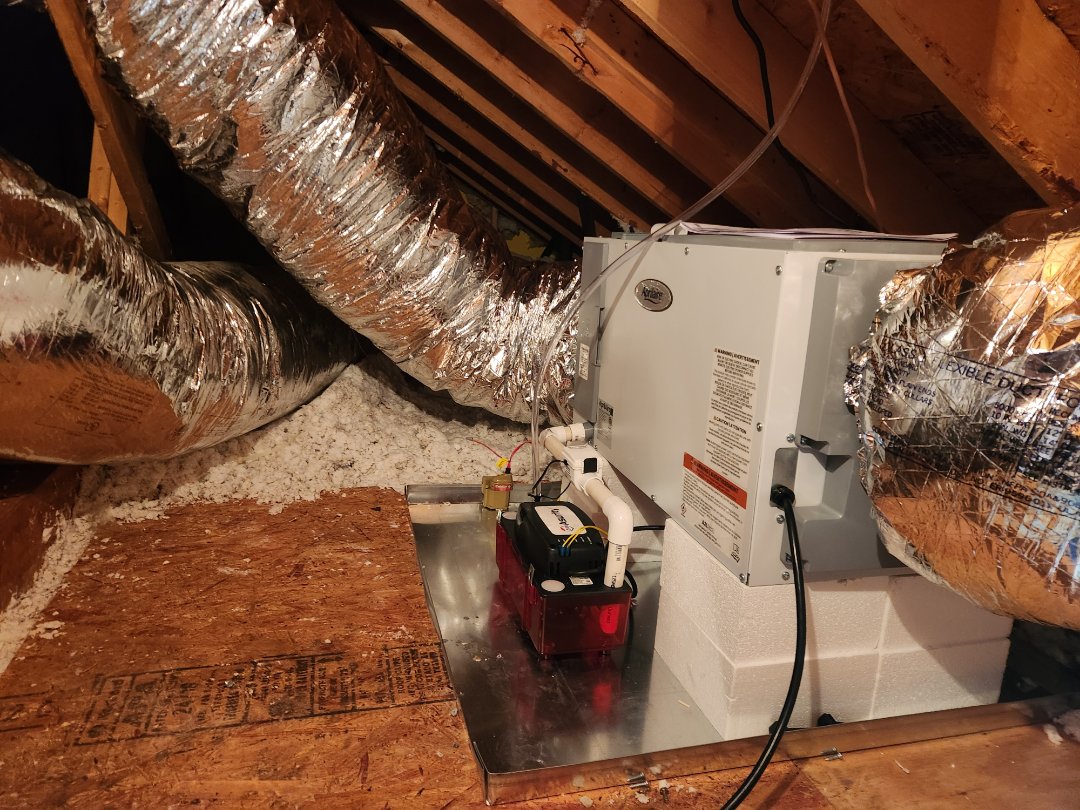 Atlanta, GA - installed new Aprilaire Dehumidifier 