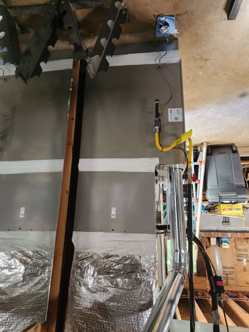 Smyrna, GA - Installed new Carrier Infinity high efficiency system with Carrier Infinity Mytouch WIFI Thermostat and Aprilaire media filter 