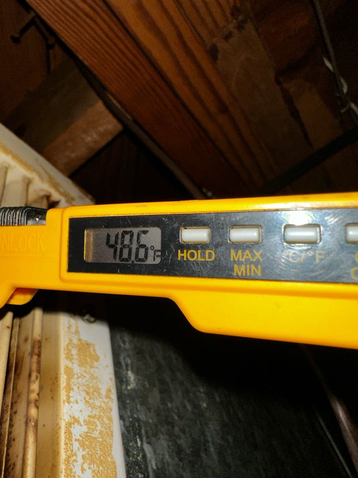 Mableton, GA - Replaced existing mechanical system with new Carrier 2.5 ton air conditioner with matching evaporator coil. New carrier 80% furnace. Replaced return plenum and added Aprilaire filter rack. Ran new double wall flue pipe to water heater and furnace. Charged air conditioner with 410A refrigerant and checked Delta T. Set gas pressures and relit water heater. System is working as needed. Thank you for choosing Bartlett Heating and Cooling. 