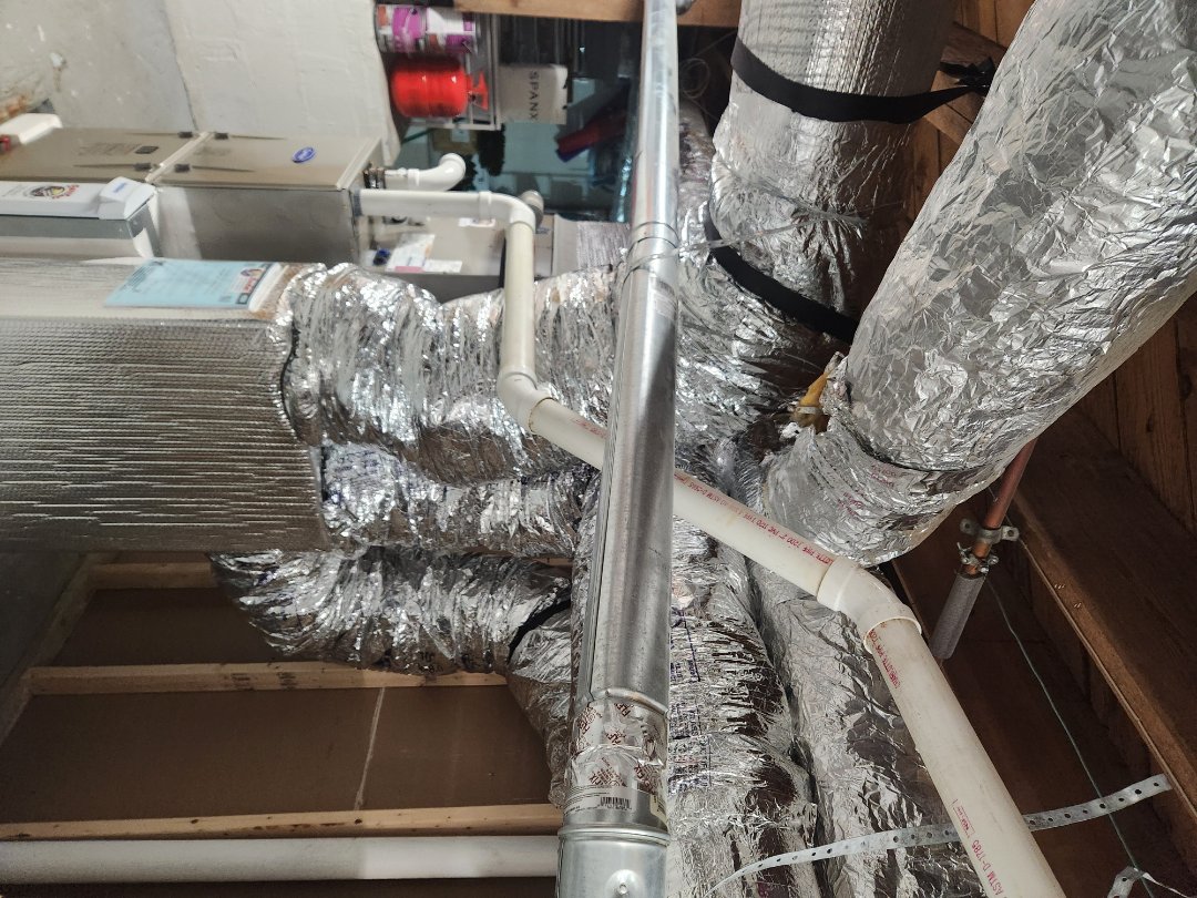 Atlanta, GA - Installed new Carrier High Efficiency system with Aprilaire media filter 