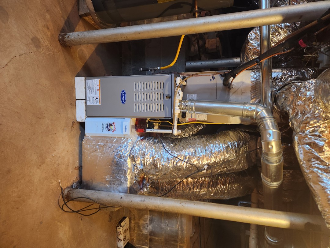 Smyrna, GA - Installed new Carrier High Efficiency system with Ecobee Wifi Thermostat and Aprilaire media filter 