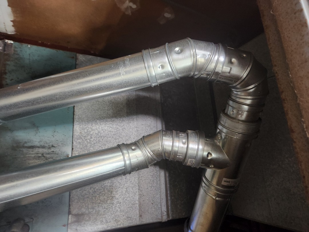 Marietta, GA - Installed 2 new Weathermaker furnaces twined together 