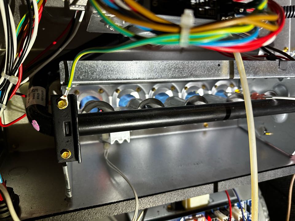 Smyrna, GA - Replaced full mechanical system serving the main floor. Installed new Aprilaire filter rack. Replaced all single wall flue pipe with double wall. Set gas pressures for furnace. We will return Tuesday to install new thermostat and air conditioner due to damaged equipment. System is heating as needed. Thank you for choosing Bartlett Heating and Cooling. 