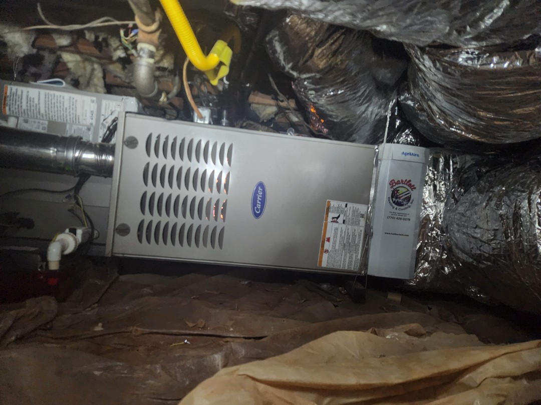 Marietta, GA - Installed new Carrier High Efficiency system 