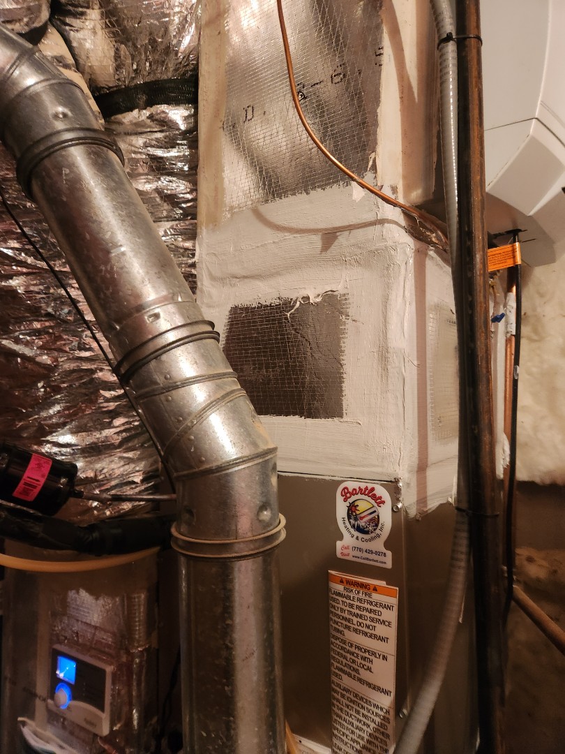 Smyrna, GA - Installed new Carrier High Efficiency system with Ecobee Wifi Thermostat and Aprilaire media filter 