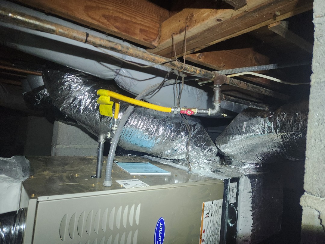 Marietta, GA - Installed new Carrier gas furnace 