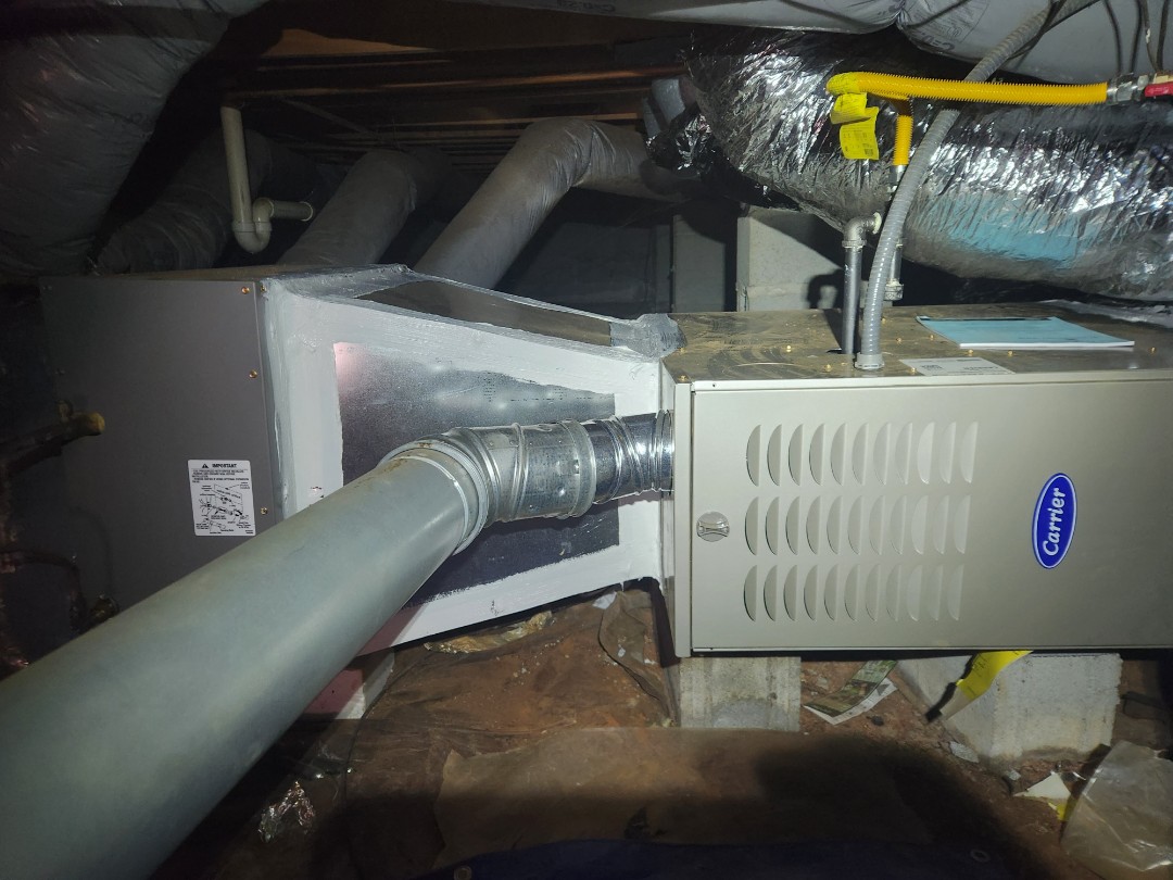 Marietta, GA - Installed new Carrier gas furnace 