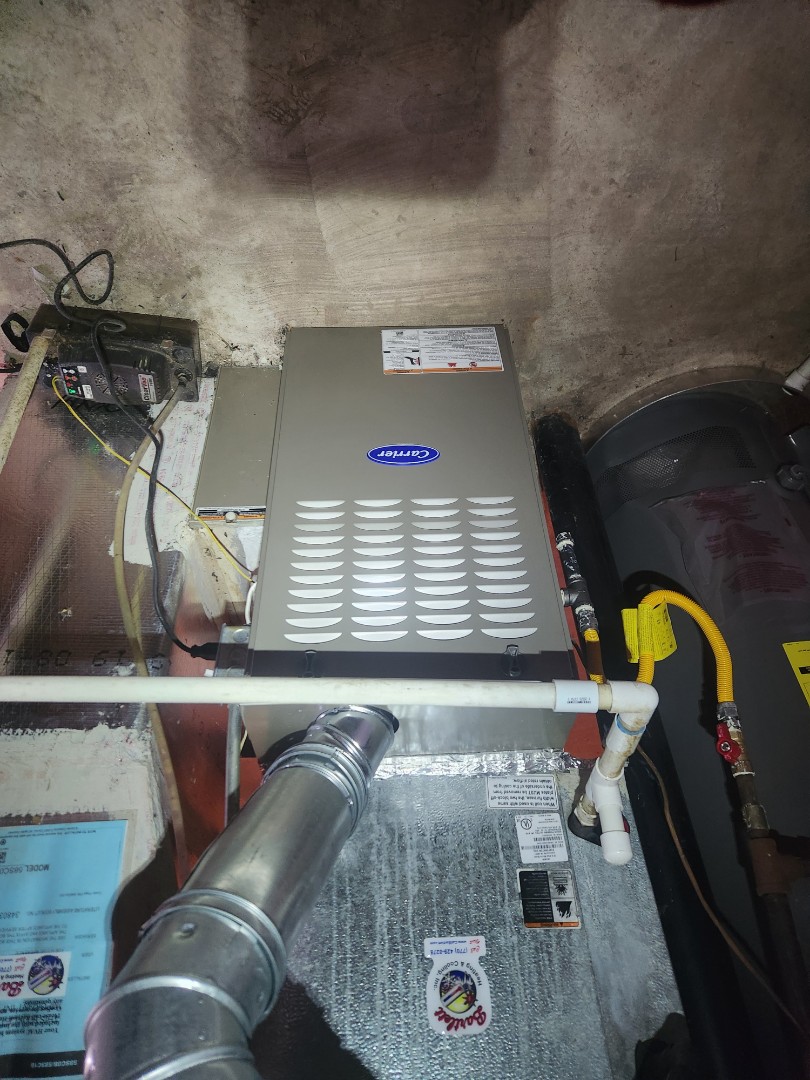 Smyrna, GA - Installed new Carrier gas furnace 