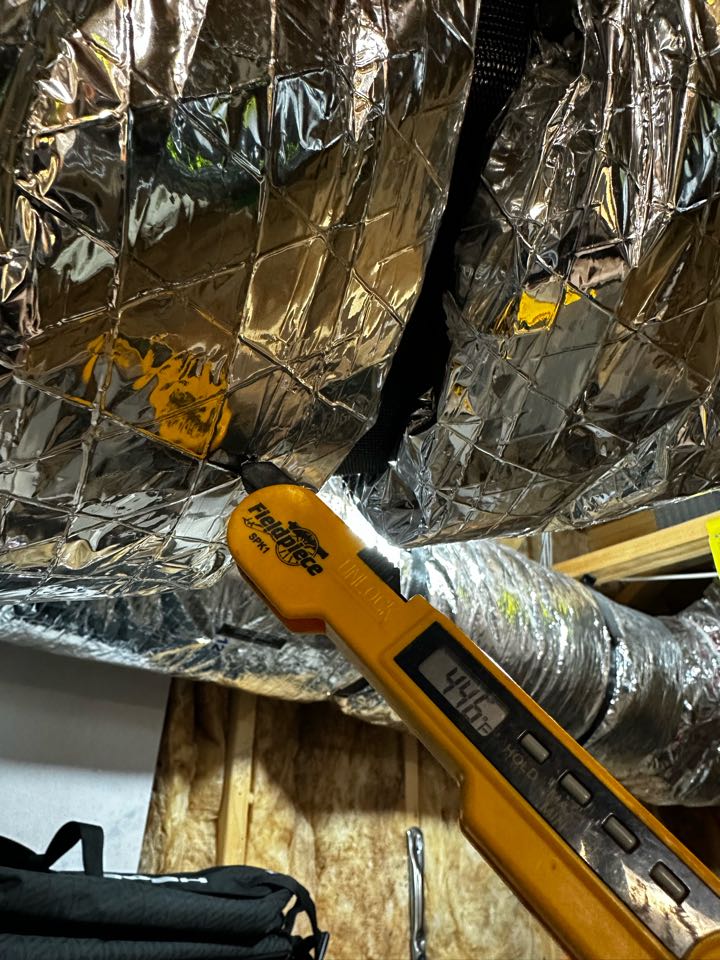 Smyrna, GA - Replaced compressor in heat pump serving the basement and 1st floor. Pressure tested, and pulled vacuum to 500 microns. Charged system with 410A refrigerant. Tested system in heat and cool. System is working as needed. Thank you for choosing Bartlett Heating and Cooling