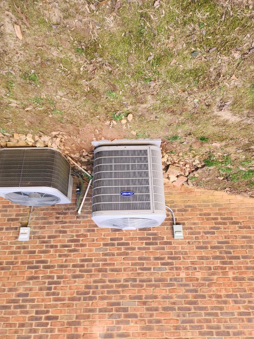 Smyrna, GA - Installed new Carrier High Efficiency cooling system 