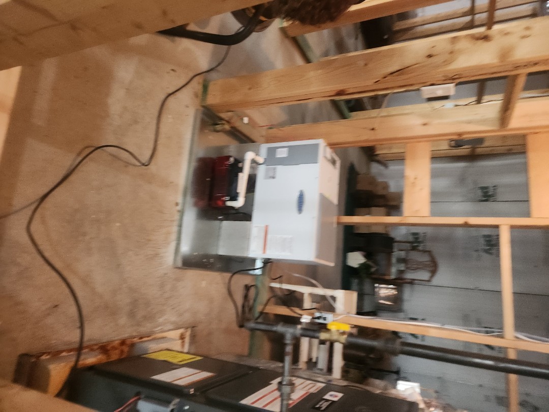 Marietta, GA - Installed new Aprilaire Dehumidifier for basement 