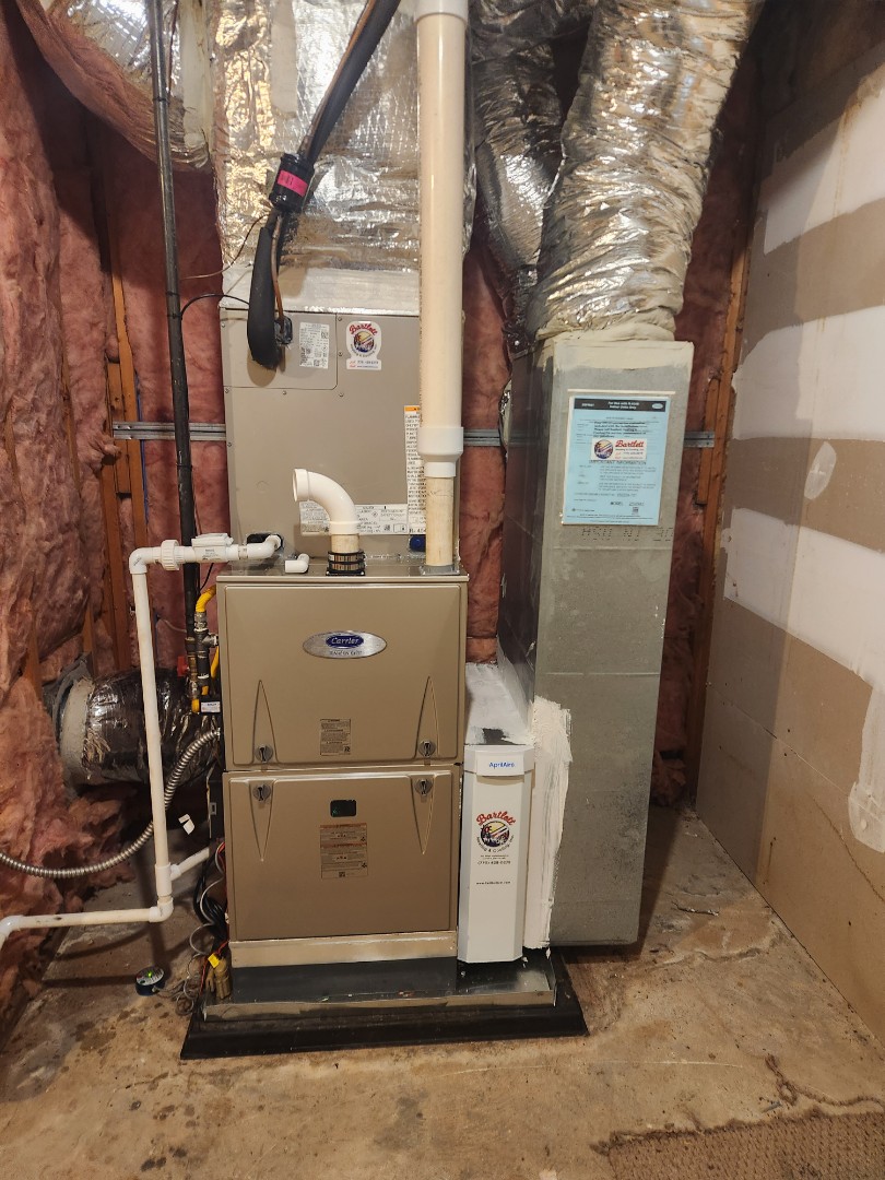 Smyrna, GA - Installed 3 new Carrier High Efficiency system with Carrier Infinity Mytouch WIFI Thermostats and Aprilaire media filters 