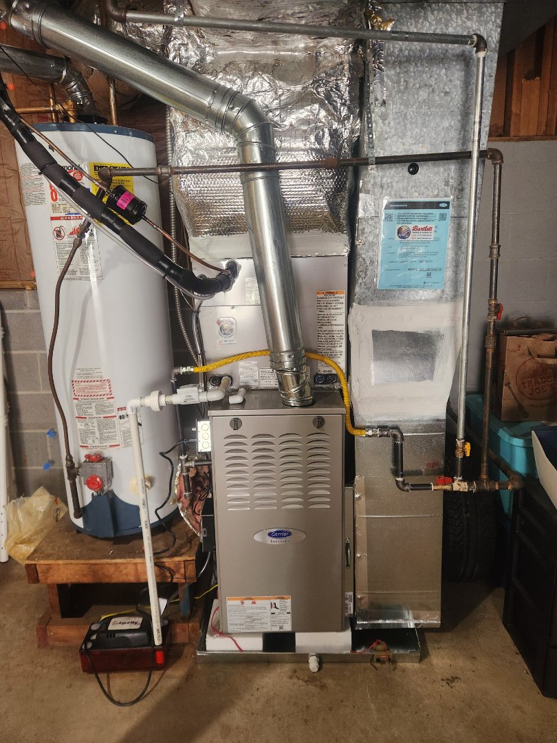 Marietta, GA - Installed new Carrier High Efficiency system 