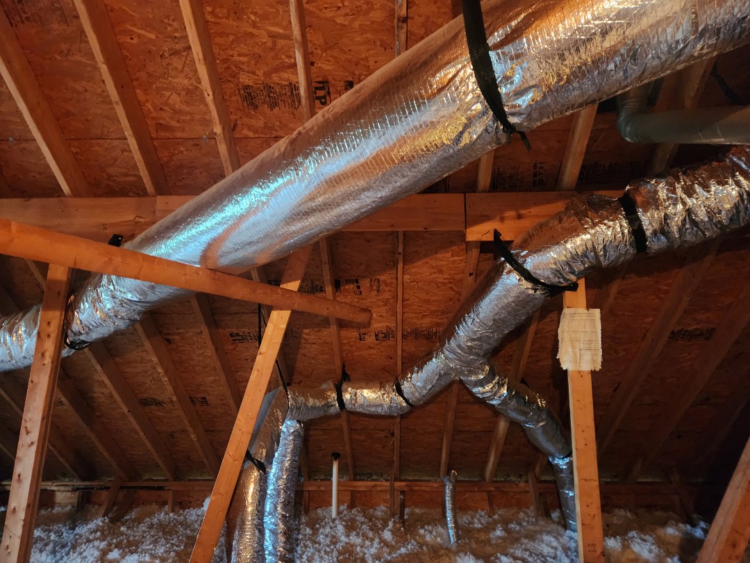 Smyrna, GA - rerouted ductwork for bed room upstairs for better airflow 