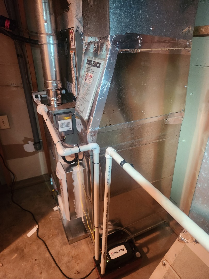 Marietta, GA - Installed new Carrier Infinity high efficiency gas furnace Infinity Mytouch WIFI Thermostat Carrier High Efficiency condensers and Aprilaire media filter 