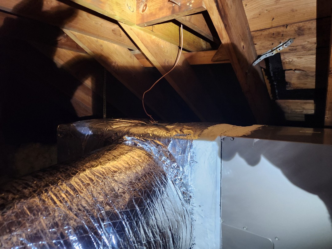 Atlanta, GA - Replaced evaporator coil and supply plunm 