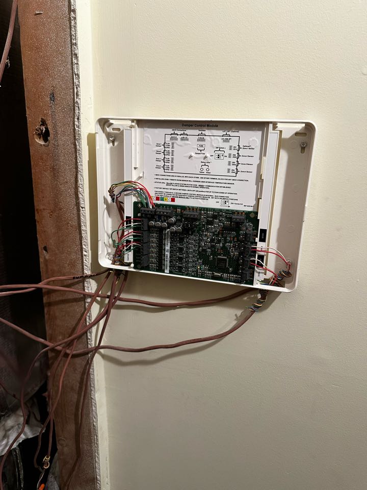 Atlanta, GA - Replaced all 3 zone dampers and zone board. Tested each zone individually to ensure dampers open and close properly. System is working as needed. Thank you for choosing Bartlett Heating and Cooling. 