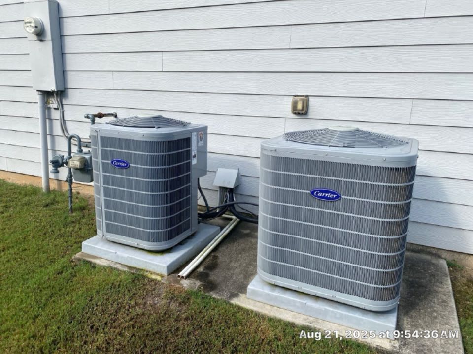 Carrier condensers professionally installed and serviced by Bartlett heating and cooling.