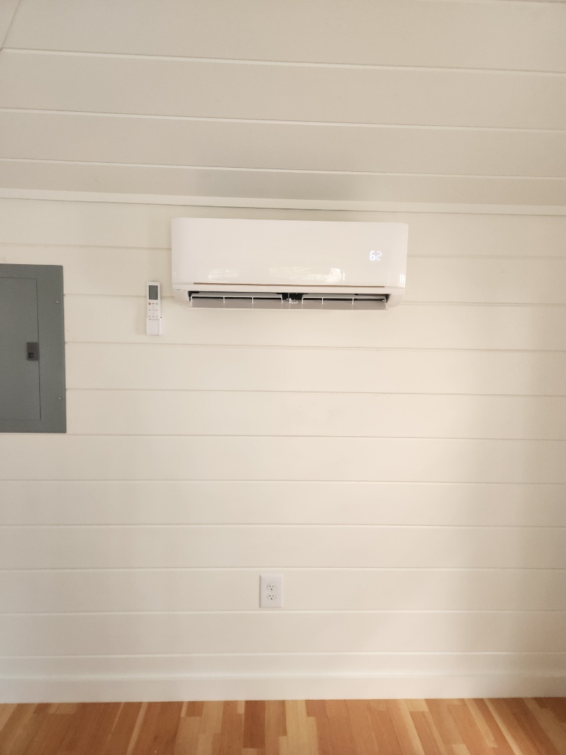 Installed new Carrier minisplit system 