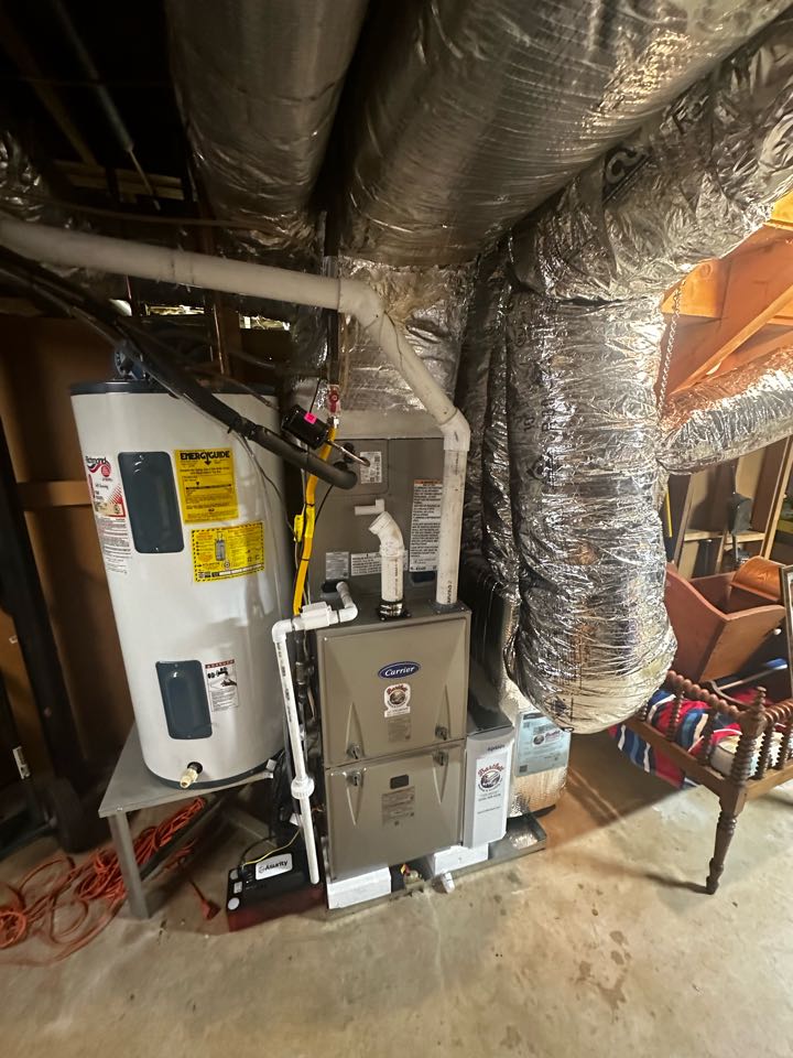 Smyrna, GA - Replaced existing mechanical system. Installed new Aprilaire filter rack. Installed 8 inch return. Set gas pressures and charged air conditioner. System is working as needed. Thank you for choosing Bartlett Heating and Cooling. 